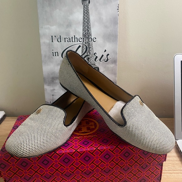 TORY BURCH Samantha Smoking Slipper - Picture 6 of 12